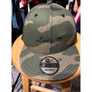 Lady K New Era Camo SnapBack Hat